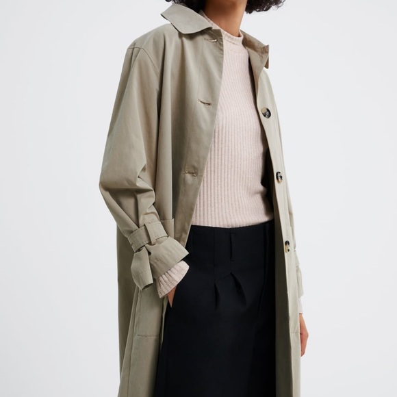 Zara Sand Soft Touch Long Sleeve Shirt - Picture 2 of 8